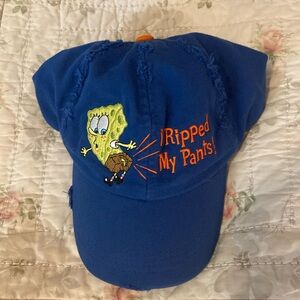 Blue SpongeBob kids hat